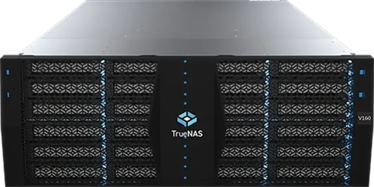 TrueNAS V-Serie Enterprise Storage Appliance Front