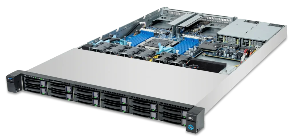 TrueNAS Enterprise R-Serie R60 Angle Top Open